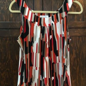 Cute Calvin Klein sleeveless blouse!